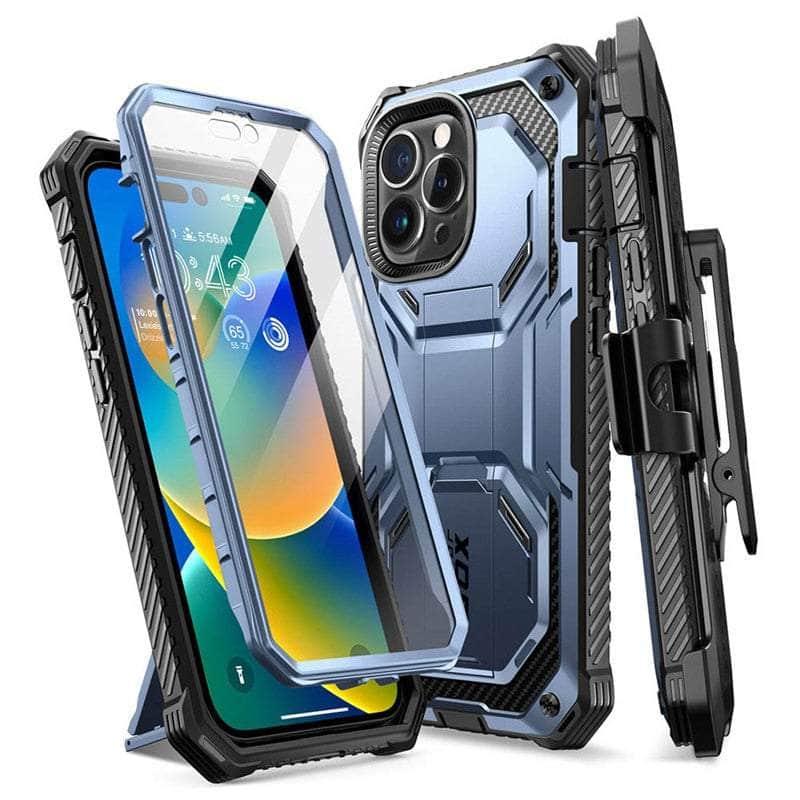 Casebuddy PC + TPU / Tilt I-BLASON iPhone 14 Pro Max Armorbox Full-Body Dual Layer Holster