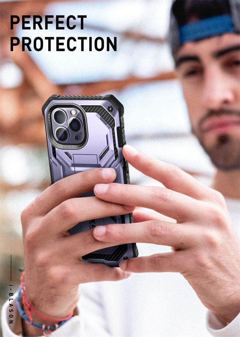 Casebuddy I-BLASON iPhone 14 Pro Max Armorbox Full-Body Dual Layer Holster