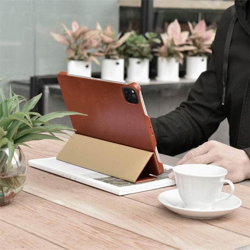 Casebuddy iCarer iPad Air 5 Vegan Leather Case