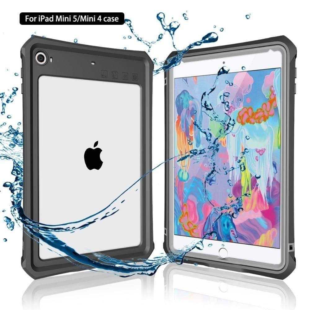 CaseBuddy Casebuddy IP68 Waterproof Case iPad Mini 5 Anti-Scratch Full Screen Protector Shockproof