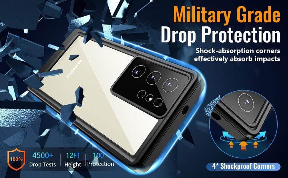 Casebuddy IP68 Waterproof Galaxy S23 Waterproof Swim Case