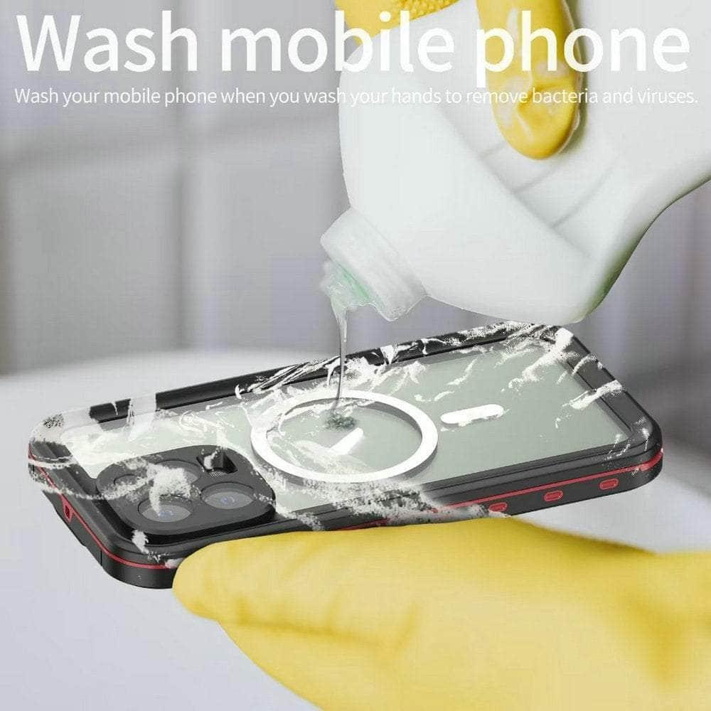 Casebuddy IP68 WaterProof iPhone 14 Diving MagSafe Case