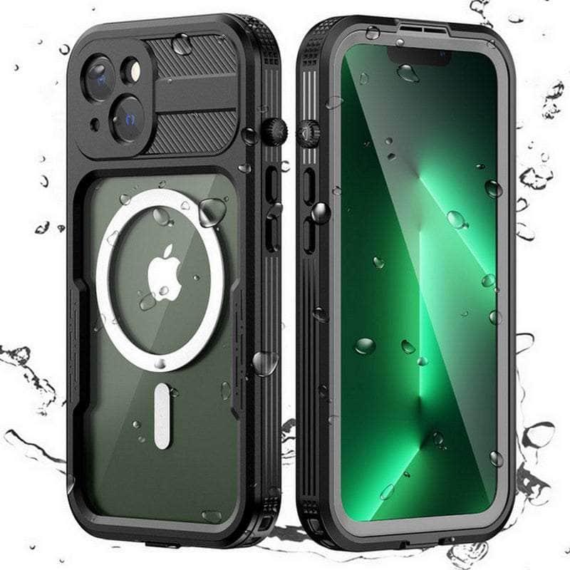 Casebuddy IP68 Waterproof iPhone 14 Diving Wireless Charging Case