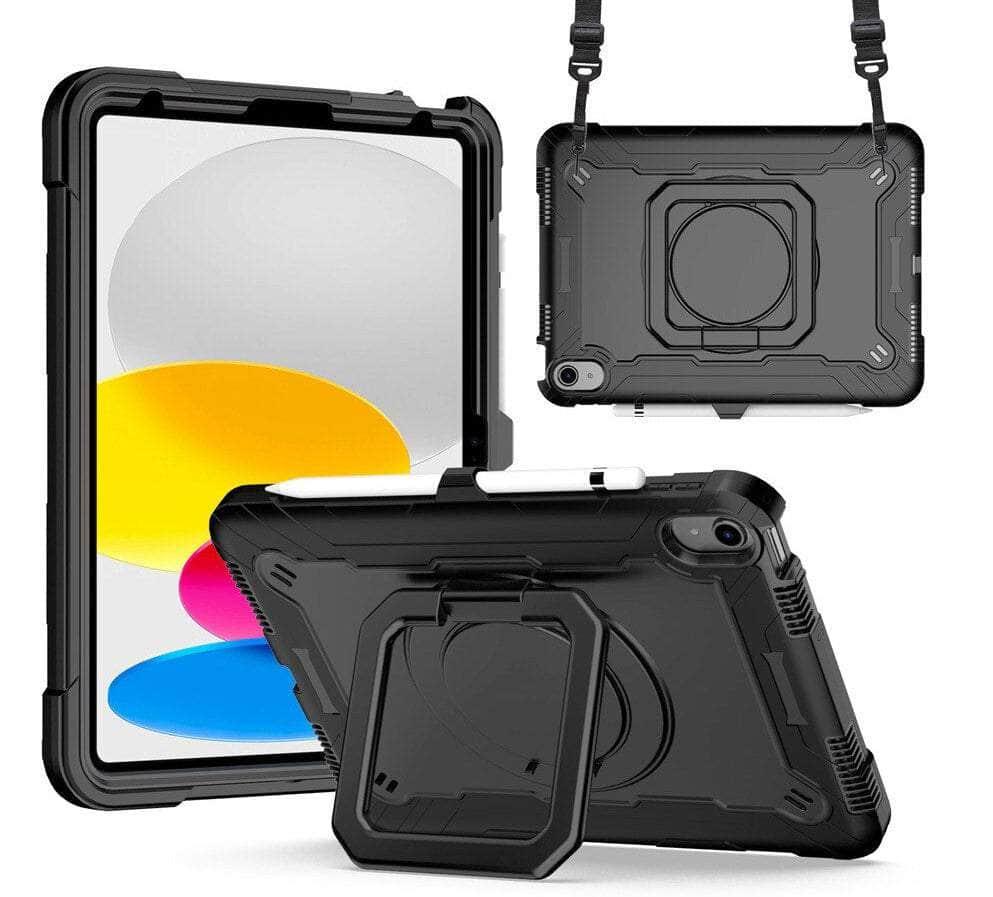 Casebuddy iPad 10 2022 Armor Shockproof 360 Holder Stand Case