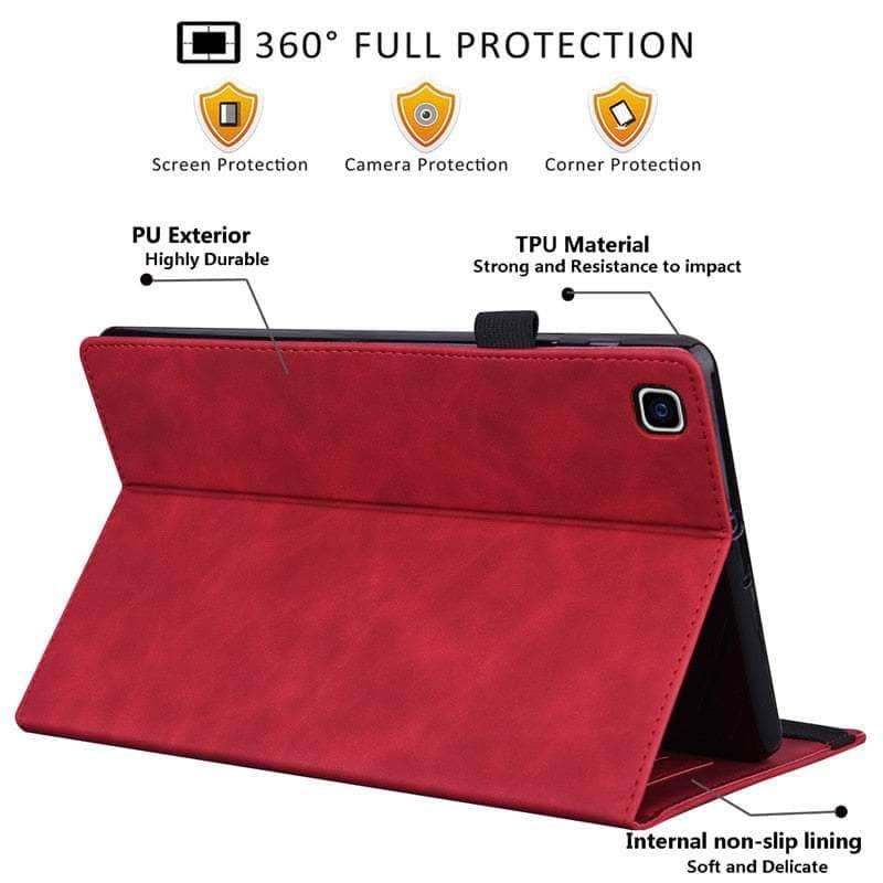 Casebuddy iPad 10 2022 Luxury Leather Wallet Case