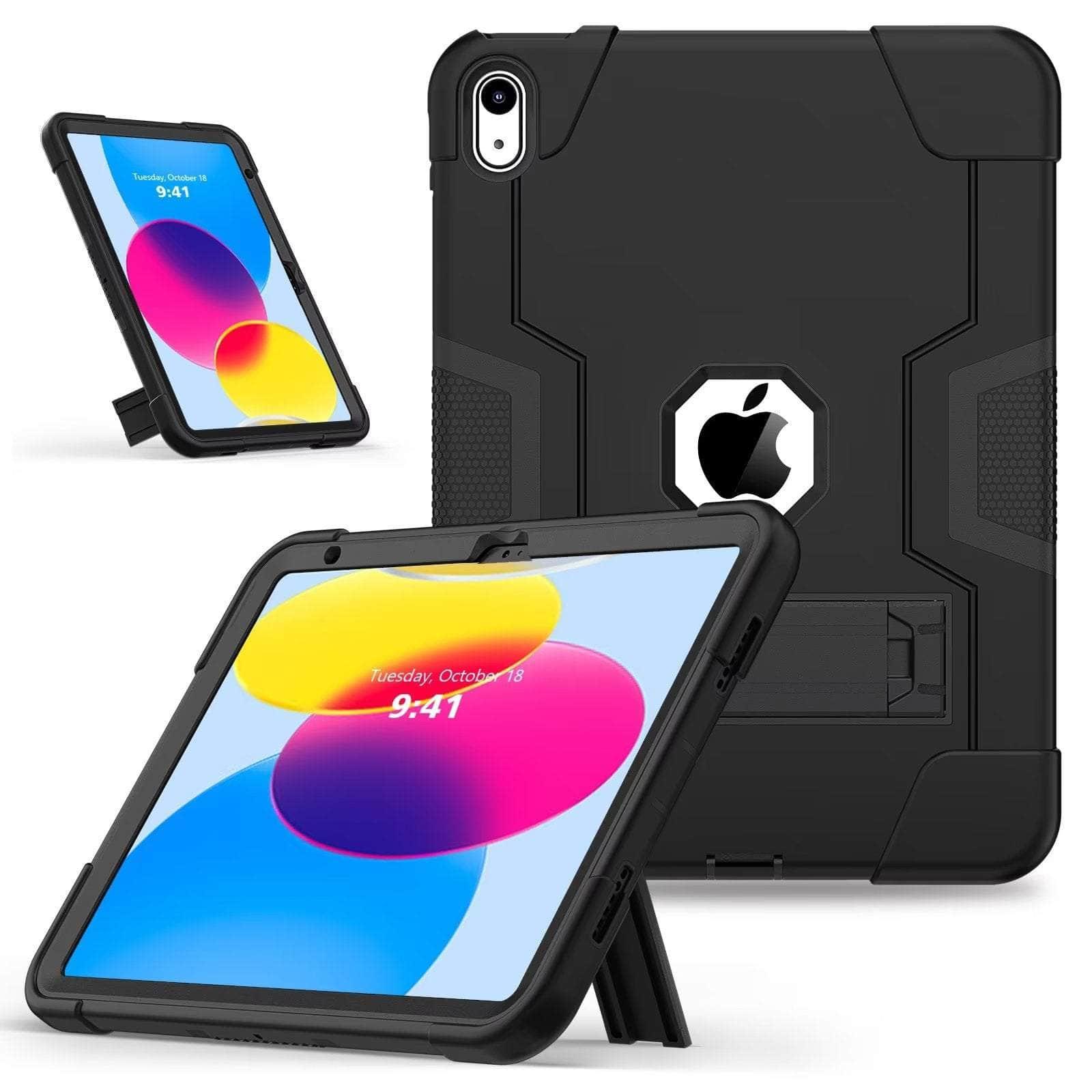 Casebuddy iPad 10 2022 Shockproof Kickstand Kid Silicone case