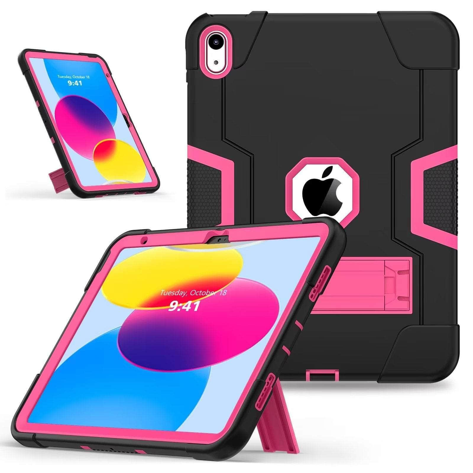 Casebuddy iPad 10 2022 Shockproof Kickstand Kid Silicone case