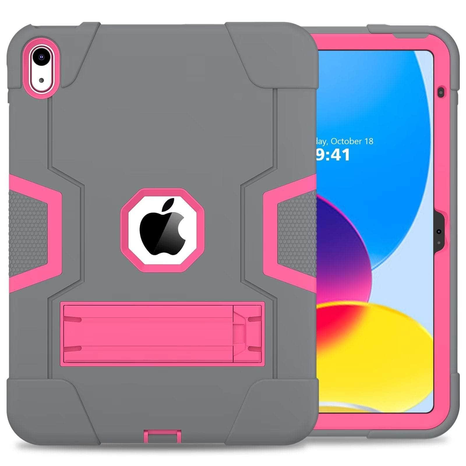 Casebuddy iPad 10 2022 Shockproof Kickstand Kid Silicone case