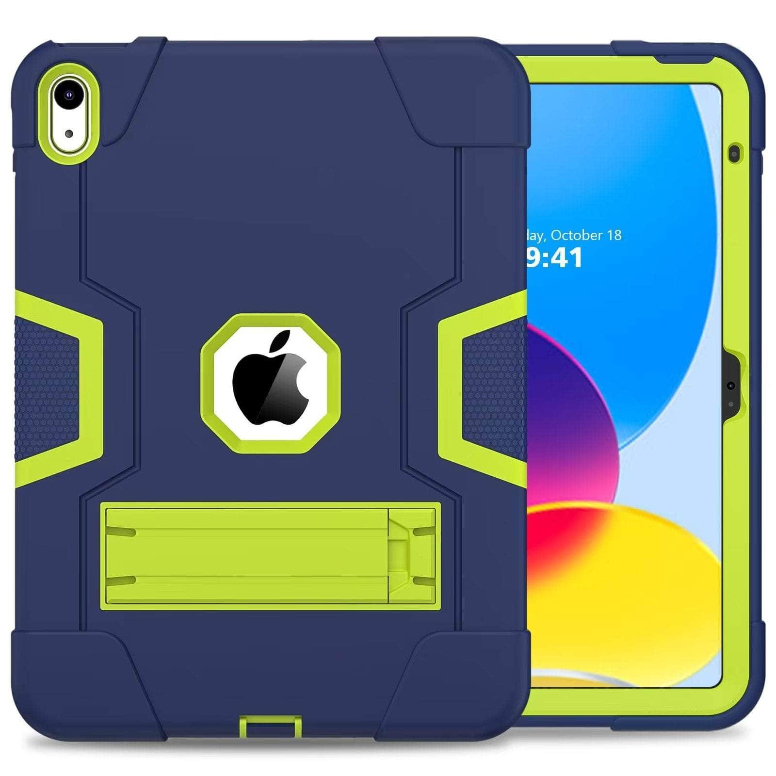 Casebuddy iPad 10 2022 Shockproof Kickstand Kid Silicone case