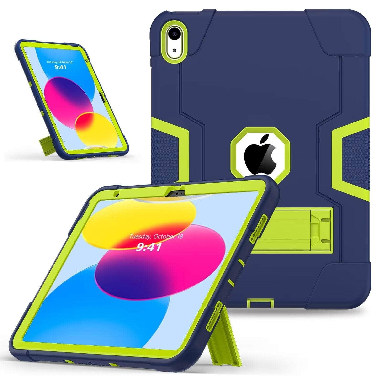 Casebuddy iPad 10 2022 Shockproof Kickstand Kid Silicone case