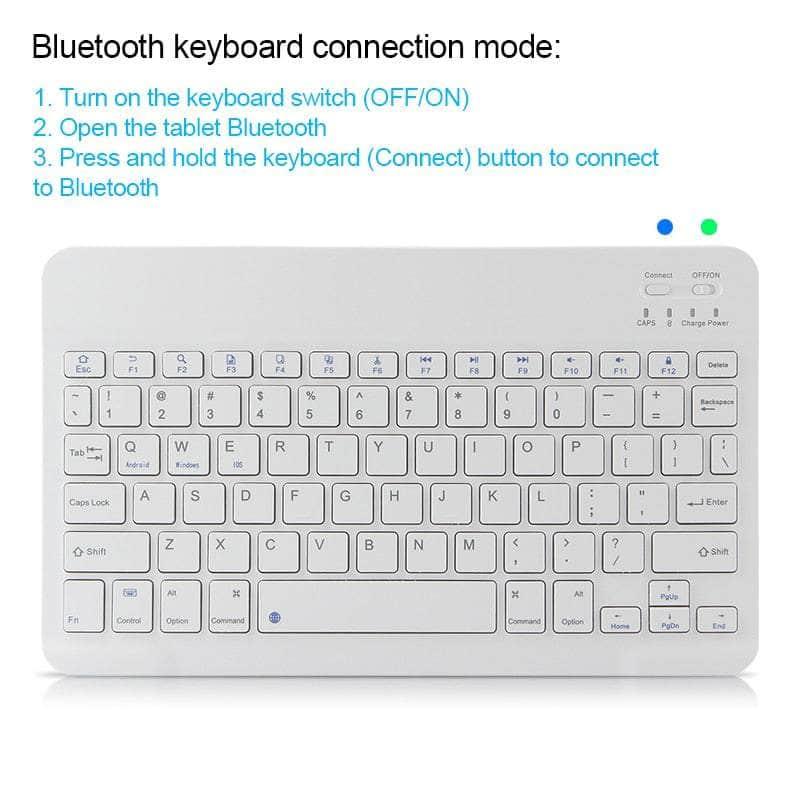 Casebuddy iPad 10 Wireless Bluetooth Keyboard Protective Case