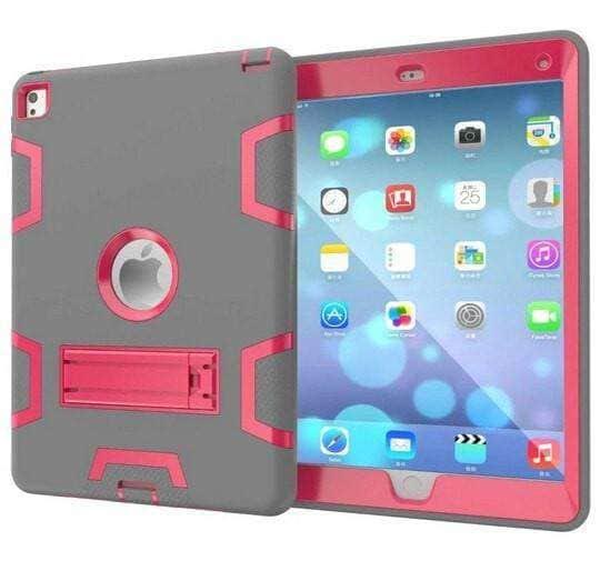 Case Buddy.com.au iPad 9.7 Case & Cover Grey Pink iPad 9.7 Titan II Protection Safe Case iPad 9.7 Titan II Protection Safe Case