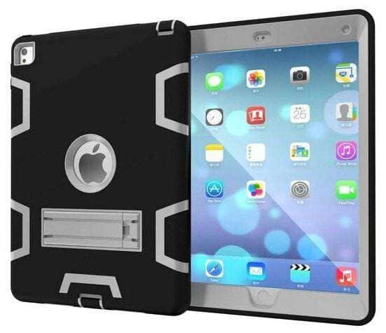 Case Buddy.com.au iPad 9.7 Case & Cover Black Grey iPad 9.7 Titan II Protection Safe Case iPad 9.7 Titan II Protection Safe Case