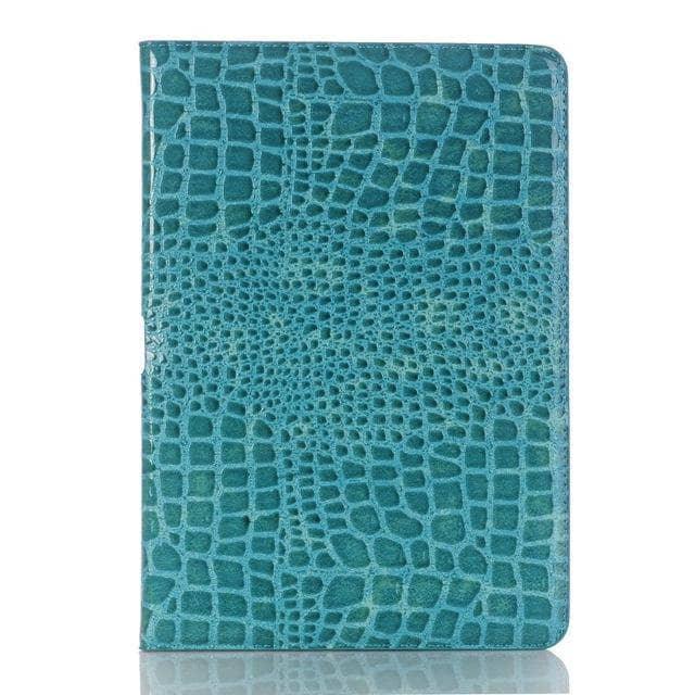 iPad Air 3 10.5 2019 Premium Crocodile Pattern Leather Look Tablet Smart Cover - CaseBuddy