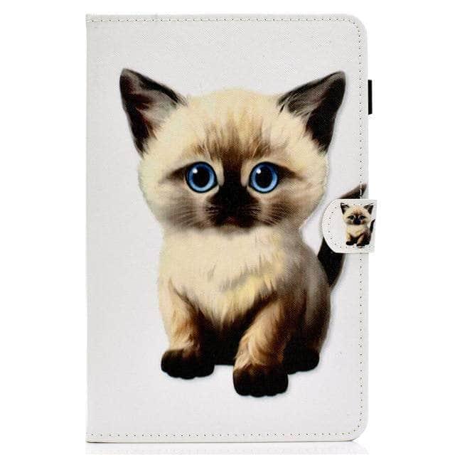 CaseBuddy Australia Casebuddy D / Ipad Air 4 10.9 2020 iPad Air 4 10.9 2020 Dogs Leather Stand Case
