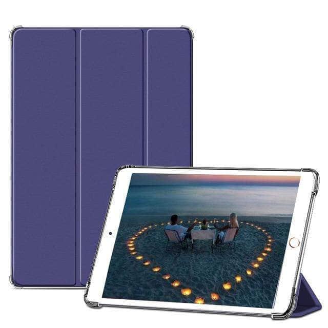 CaseBuddy Australia Casebuddy Blue / iPad Air 5 2022 iPad Air 5 2022 Airbag Transparent Back Cover Smart Case