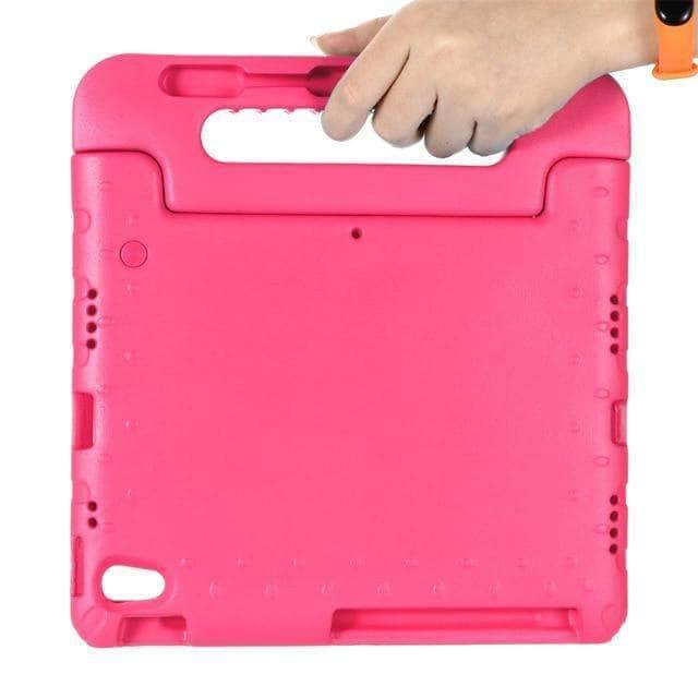 CaseBuddy Australia Casebuddy Rose / iPad Air 5 iPad Air 5 2022 Kids Safe Rugged Proof Shockproof Thick EVA Foam Case