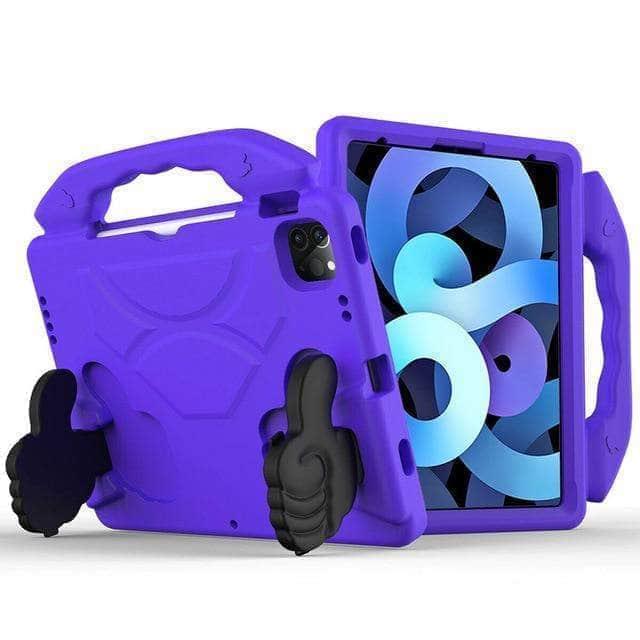 CaseBuddy Australia Casebuddy Purple / iPad Air 5 2022 iPad Air 5 2022 Protective Handle Kids Case Safe EVA