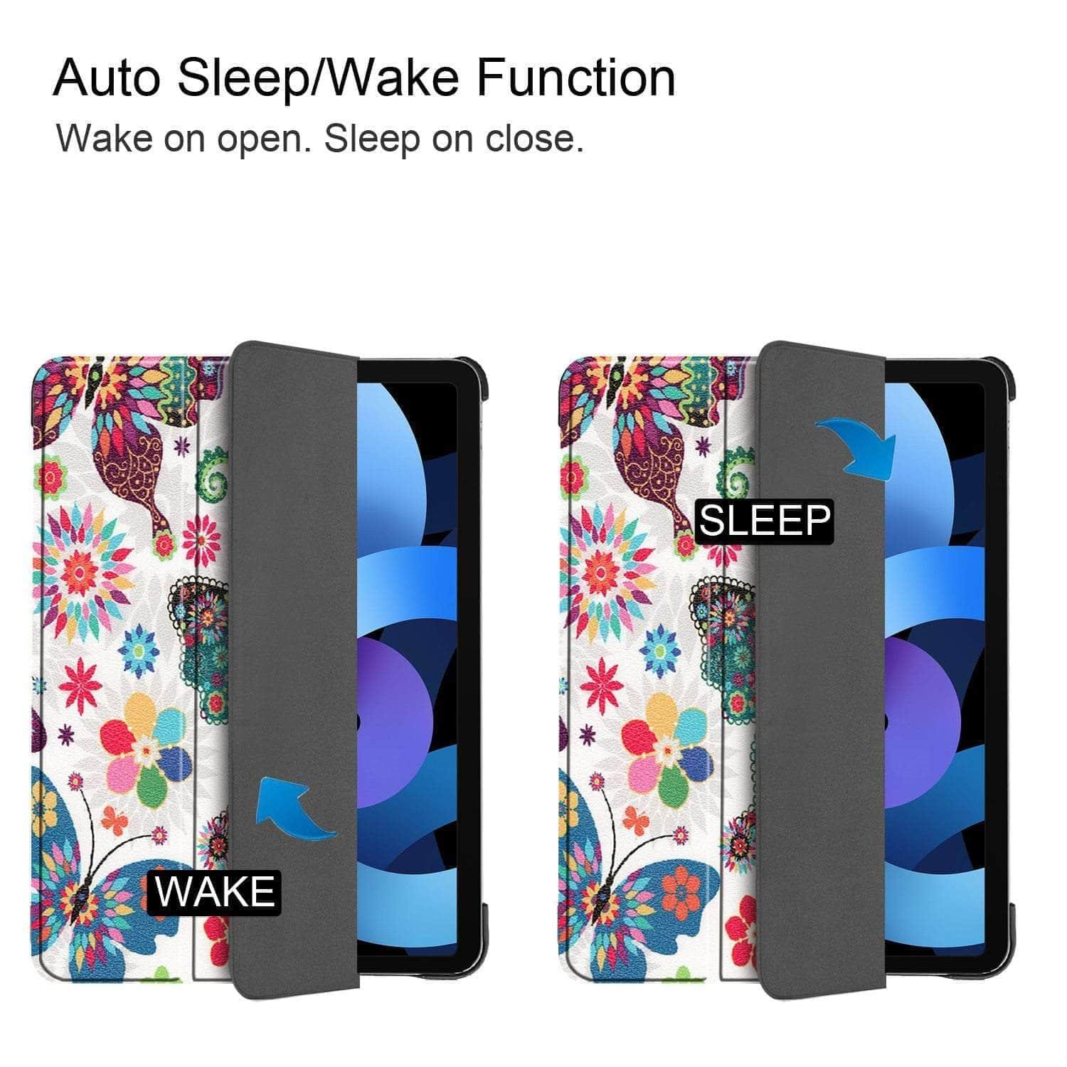 CaseBuddy Australia Casebuddy iPad Air 5 Auto Sleep/Wake Ultra Slim Smart Folio Case