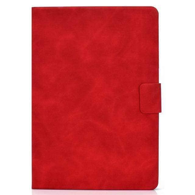 CaseBuddy Australia Casebuddy Red / iPad Air 5 iPad Air 5 Business Ultra Thin Leather Stand Case