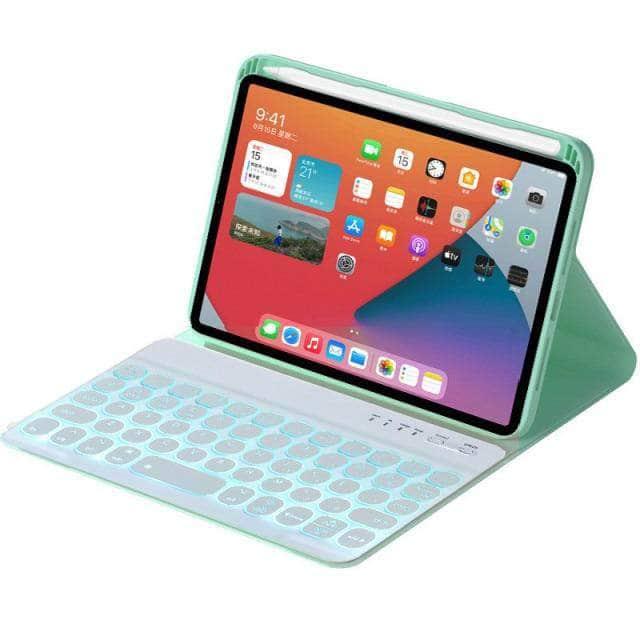 CaseBuddy Australia Casebuddy Backlit keyboard 2 / iPad mini 6 2021 iPad Mini 6 Detachable Backlit Bluetooth Keyboard Cover