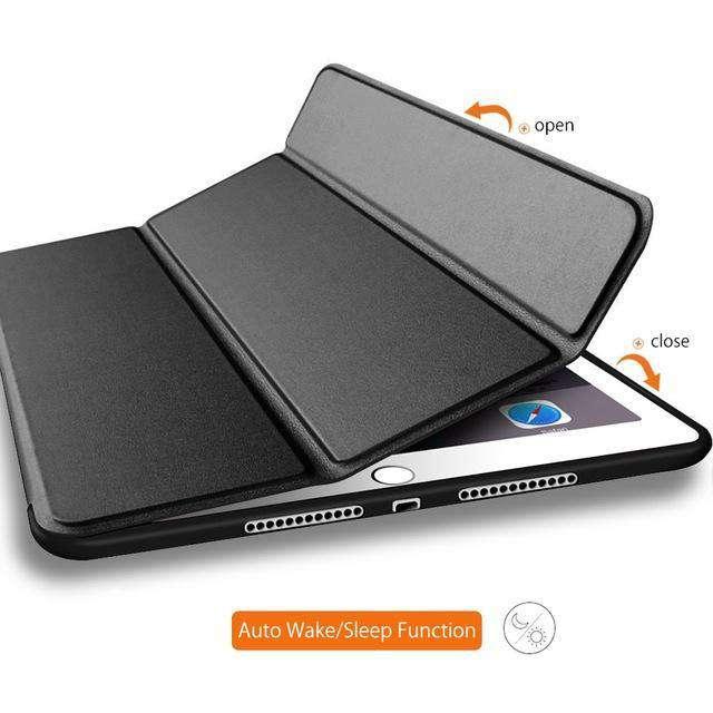 iPad Pro 10.5 Leather Look A1701 / A1709 Silicone Soft Back Smart Cover Auto Wake/Sleep - CaseBuddy
