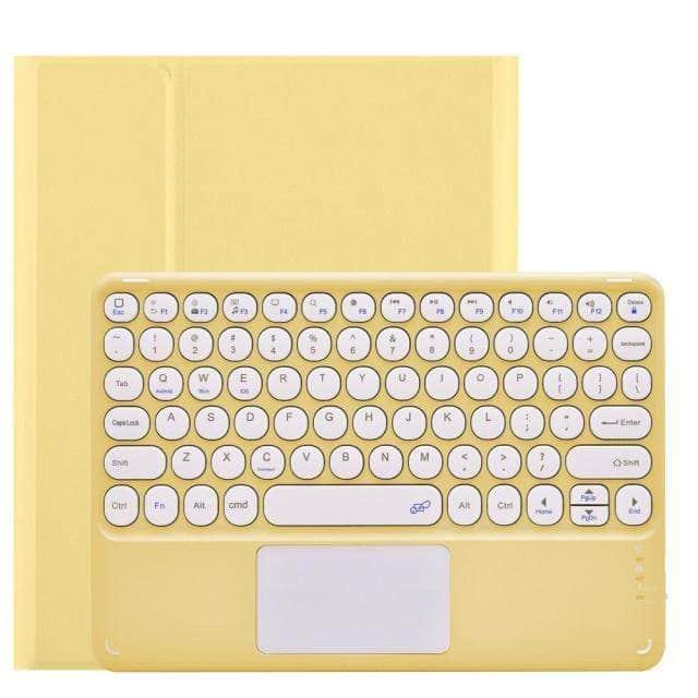 CaseBuddy Australia Yellow / Pro 11 2021 2020 iPad Pro 11 Keyboard Touchpad Case