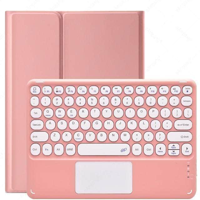CaseBuddy Australia Pink / Pro 11 2021 2020 iPad Pro 11 Keyboard Touchpad Case