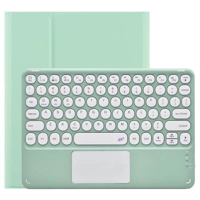 CaseBuddy Australia Green / Pro 11 2021 2020 iPad Pro 11 Keyboard Touchpad Case