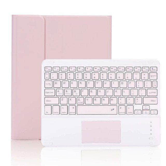 CaseBuddy Australia Casebuddy pink with pink / For Pro 12.9 2021 iPad Pro 12.9 2021 Keyboard Case