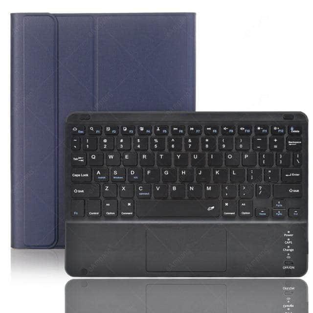 CaseBuddy Australia Casebuddy Blue  with Black / For Pro 12.9 2021 iPad Pro 12.9 2021 Keyboard Case