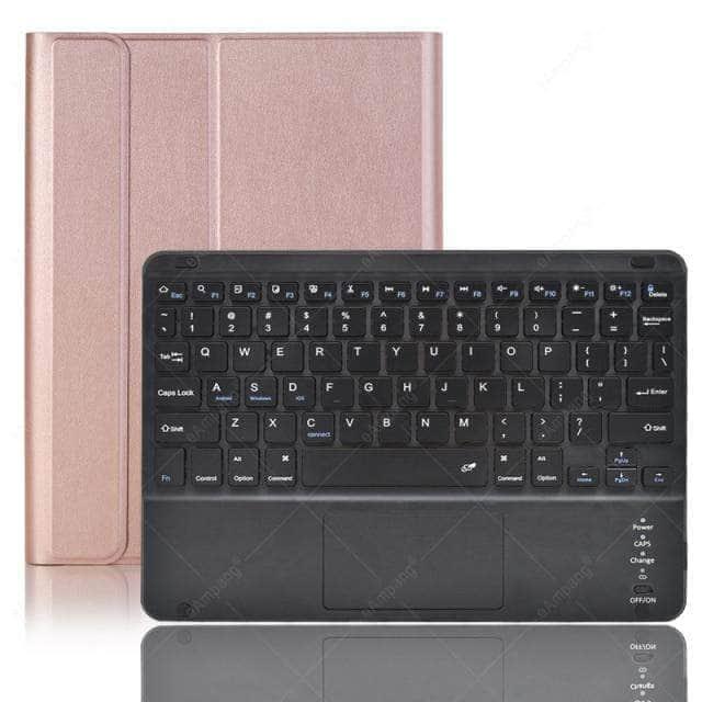 CaseBuddy Australia Casebuddy Rose Gold with Black / For Pro 12.9 2021 iPad Pro 12.9 2021 Keyboard Case