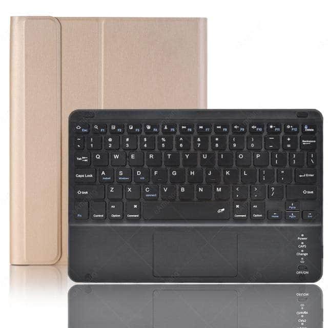 CaseBuddy Australia Casebuddy Gold with Black / For Pro 12.9 2021 iPad Pro 12.9 2021 Keyboard Case