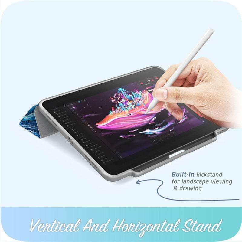 Casebuddy iPad Pro 12.9 2022 i-Blason Cosmo Full-Body Trifold Stand