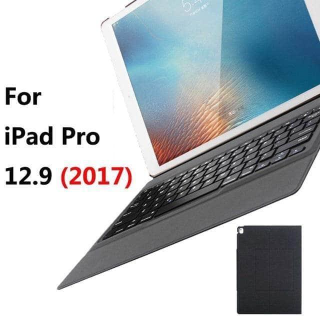 CaseBuddy Casebuddy For iPad 12.9 (2017) iPad Pro 12.9 Super Slim Cover Keyboard Case