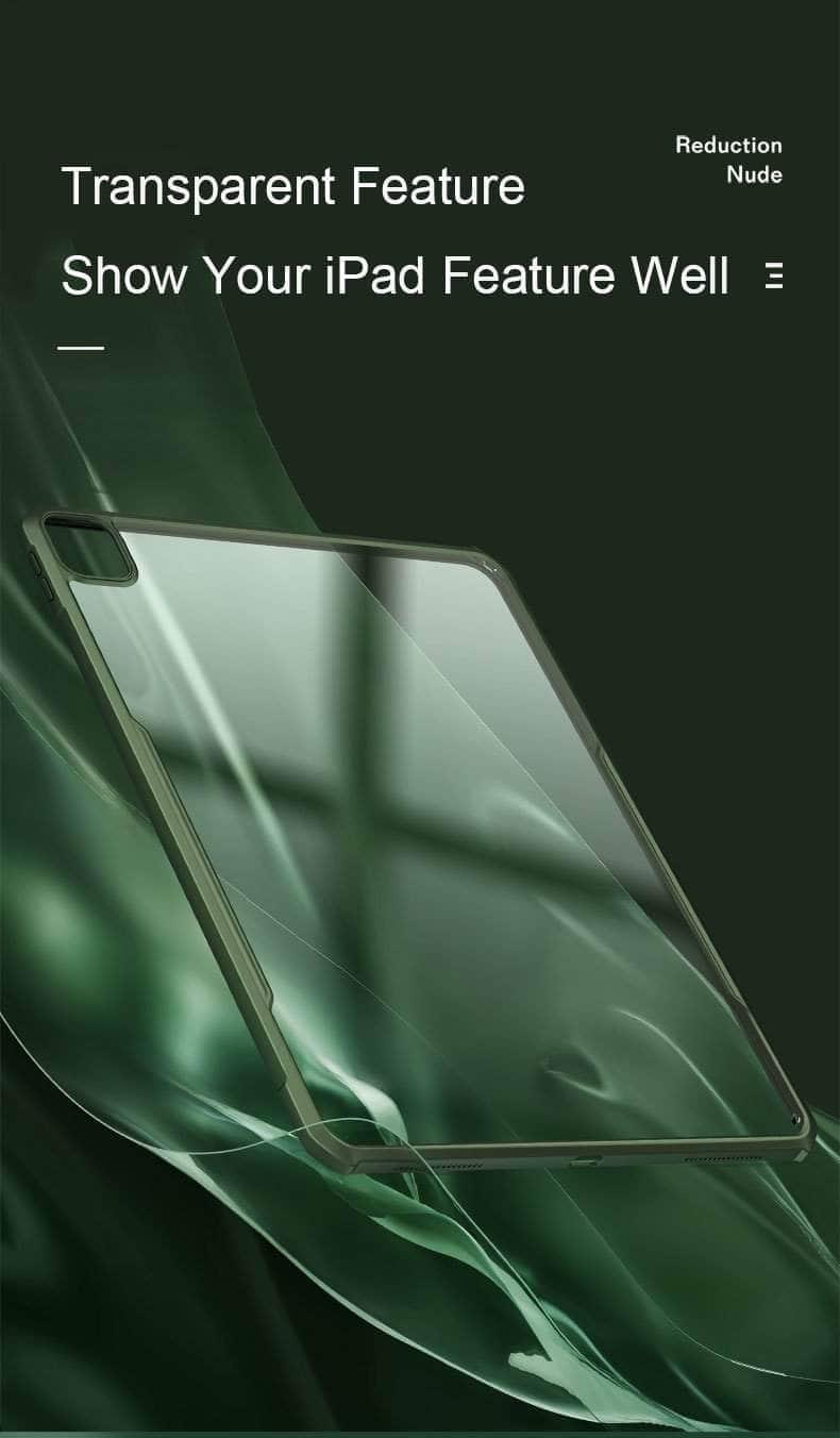 CaseBuddy Australia Casebuddy iPad Pro 2021 Xundd Airbag Shockproof Back Transparent Cover