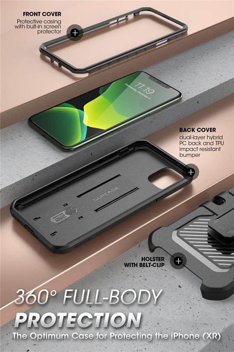 iPhone 11 (2019 Release) SUPCASE UB Pro Full-Body Rugged Holster Cover - CaseBuddy