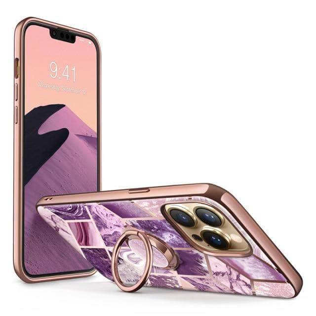 CaseBuddy Australia Casebuddy TPU / Ameth iPhone 13 Pro Cosmo Snap Slim Ring Holder