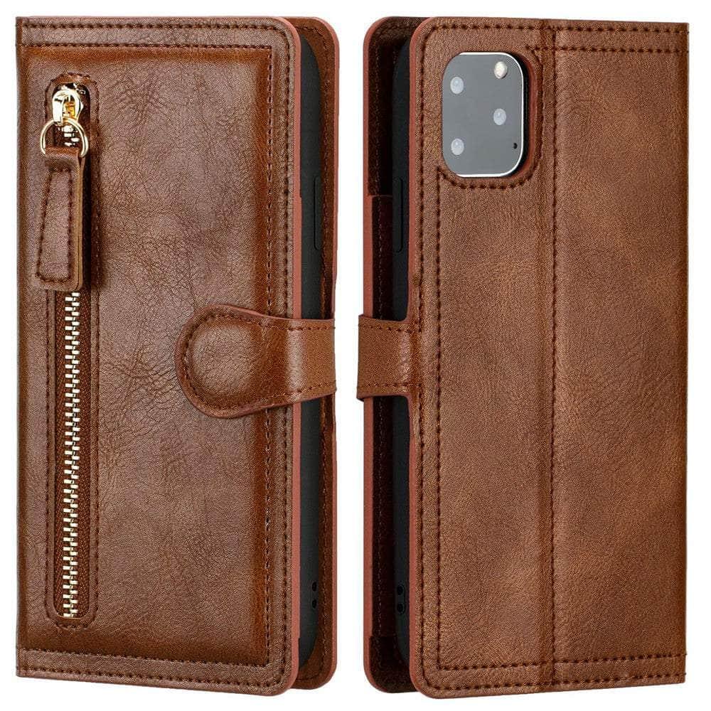 Casebuddy iPhone 14 Leather Wallet Book Case
