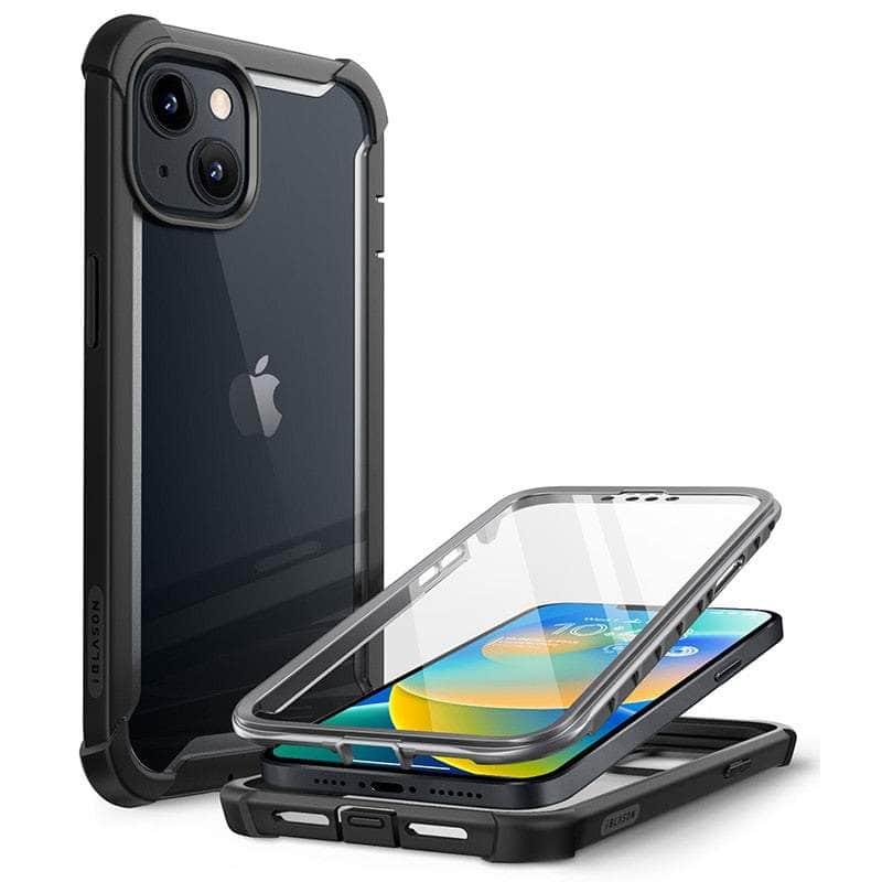 Casebuddy Black / PC + TPU iPhone 14 Max I-BLASON Ares Dual Layer Rugged Case