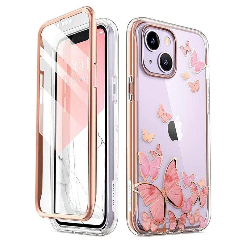 Casebuddy PC + TPU / Pinkfly iPhone 14 Plus I-BLASON Cosmo Slim Full-Body Case