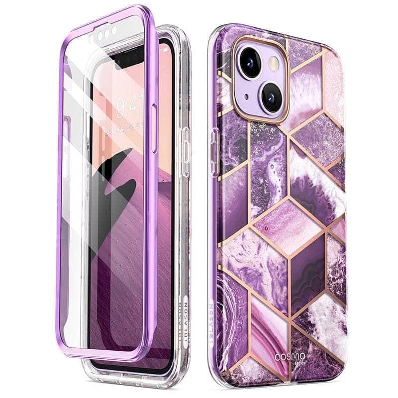 Casebuddy PC + TPU / Ameth iPhone 14 Plus I-BLASON Cosmo Slim Full-Body Case