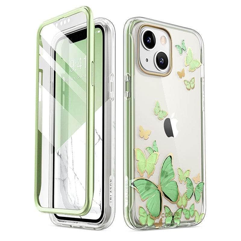 Casebuddy PC + TPU / Mintfly iPhone 14 Plus I-BLASON Cosmo Slim Full-Body Case