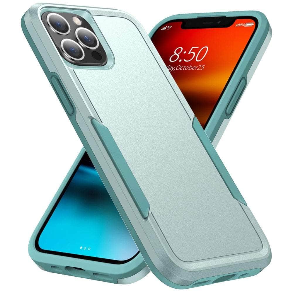 Casebuddy Aqua / for iPhone 14 Max iPhone 14 Max Sturdy Heavy Duty Hybrid Armor Case