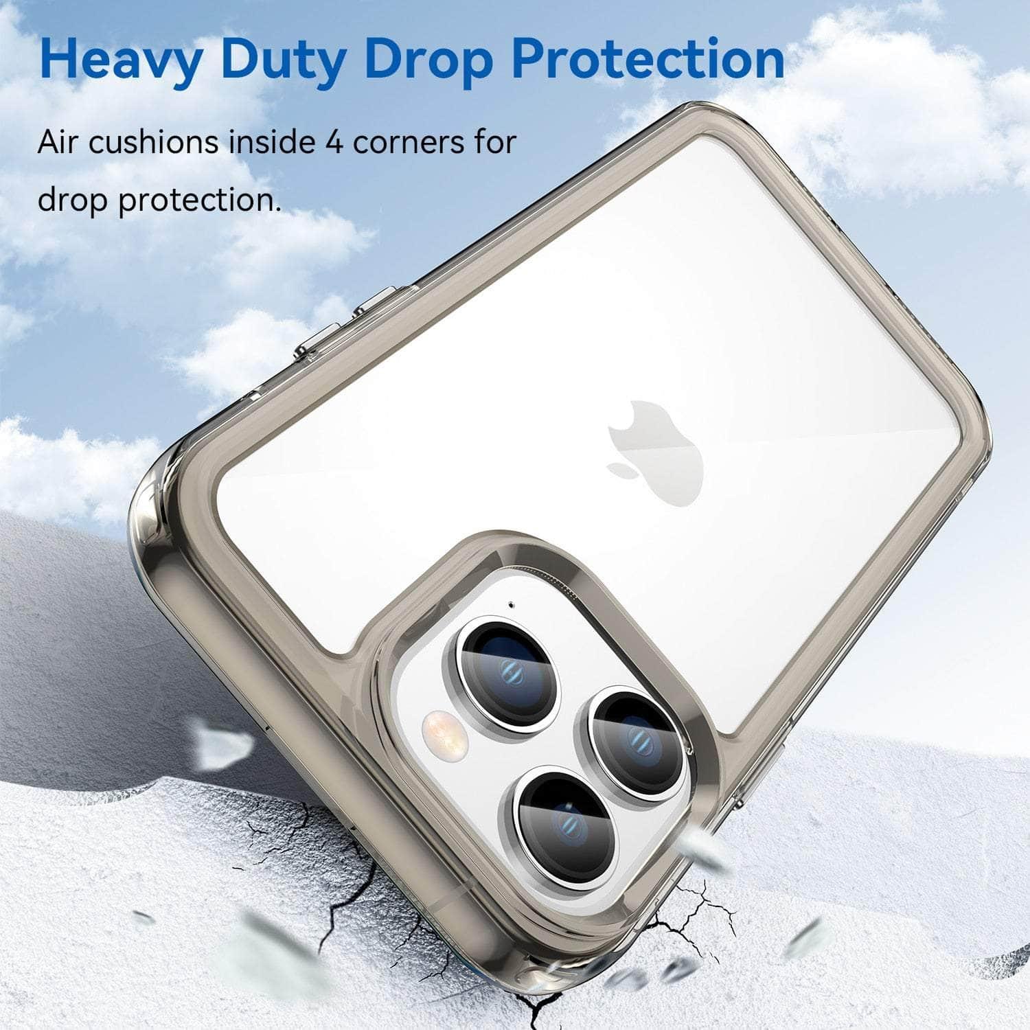 Casebuddy iPhone 14 Pro Acrylic Fitted Shockproof Anti-Slip Case