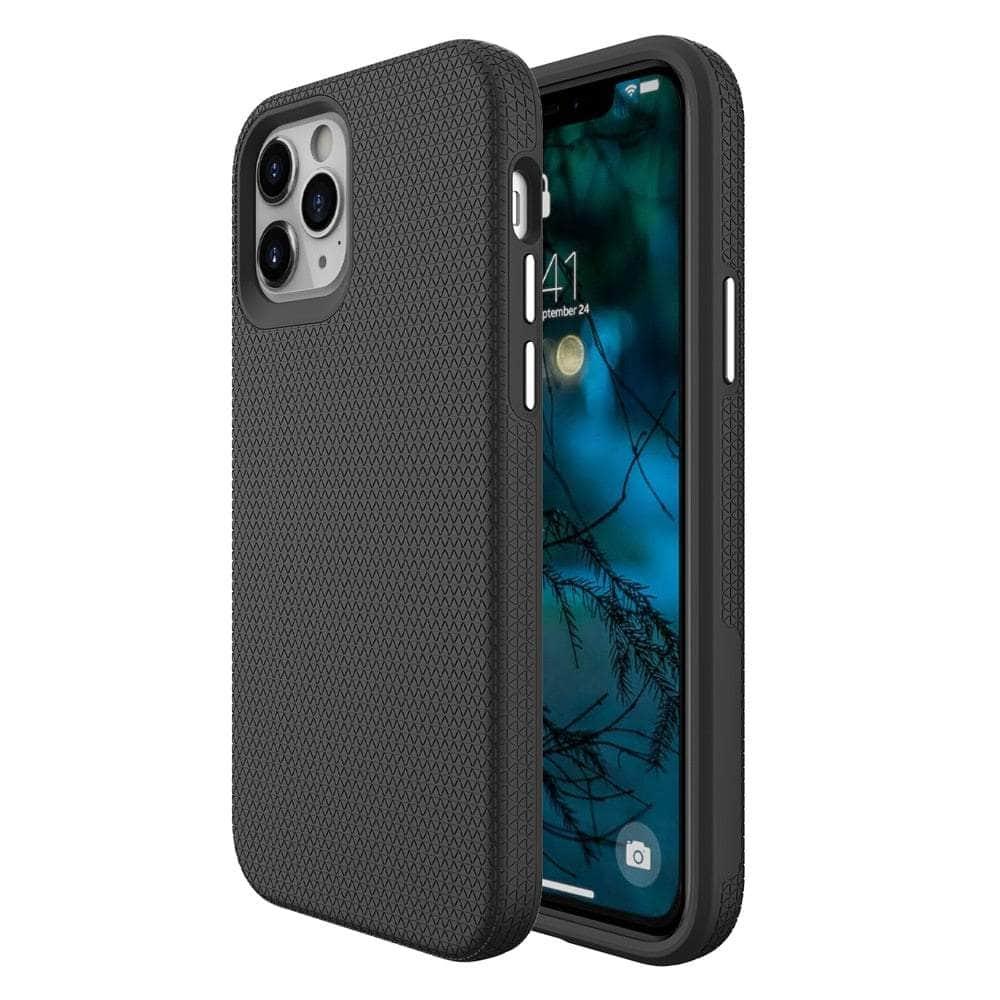 Casebuddy Black / for iPhone14 Pro Max iPhone 14 Pro Max Dual Layer Heavy Duty Case