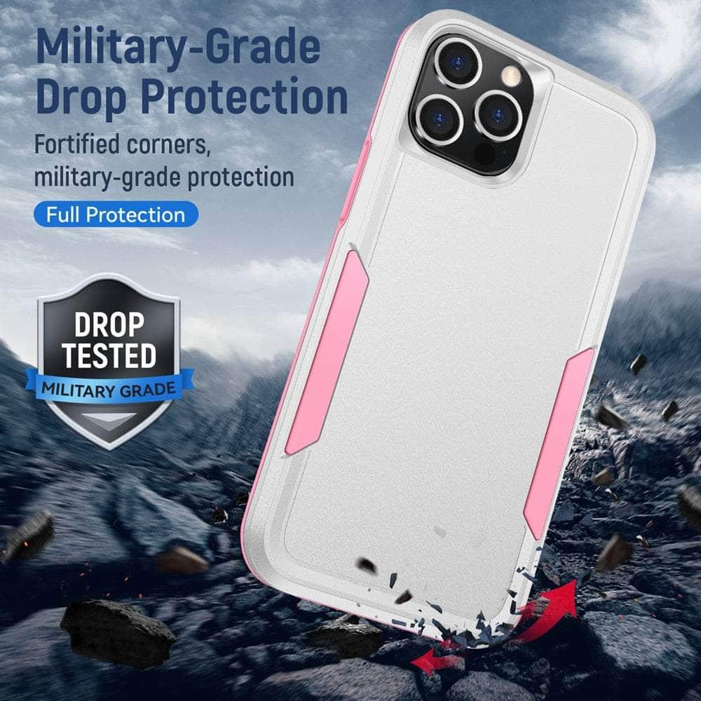 Casebuddy iPhone 14 Pro Max Sturdy Heavy Duty Hybrid Armor Case