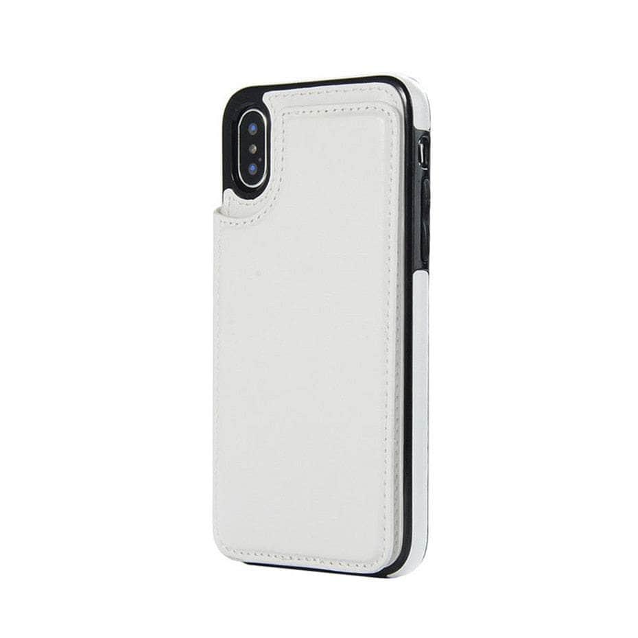 Casebuddy iPhone 14 Pro Slim Fit Leather Wallet Card Slots Flip Case