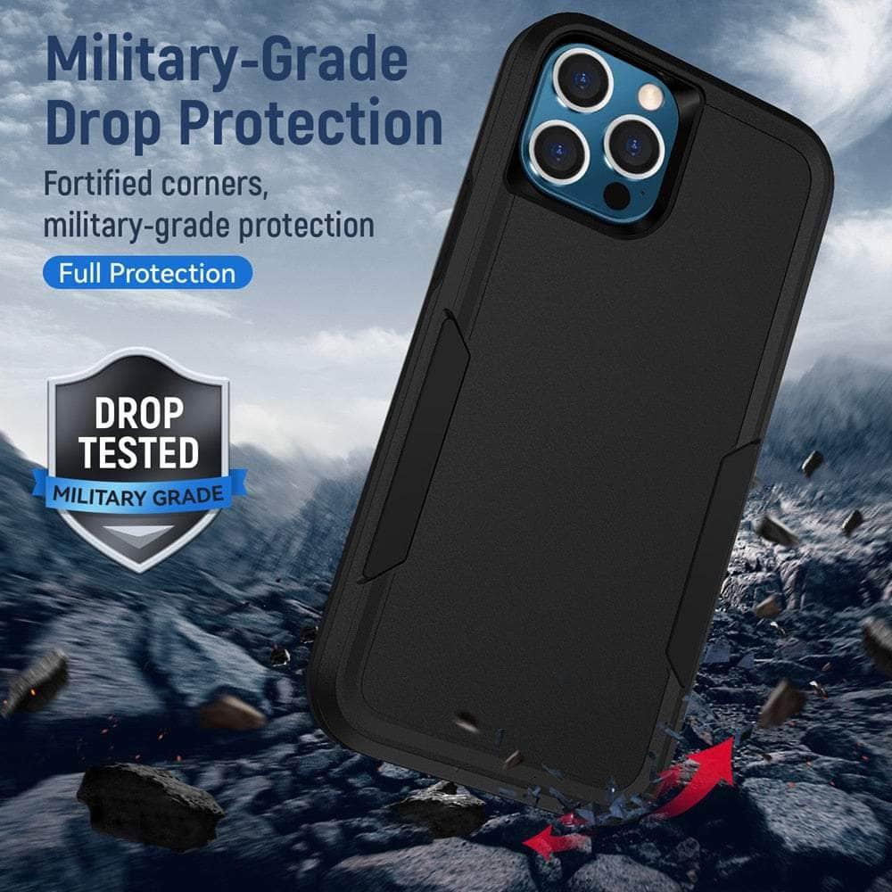 Casebuddy iPhone 14 Pro Sturdy Heavy Duty Hybrid Armor Case