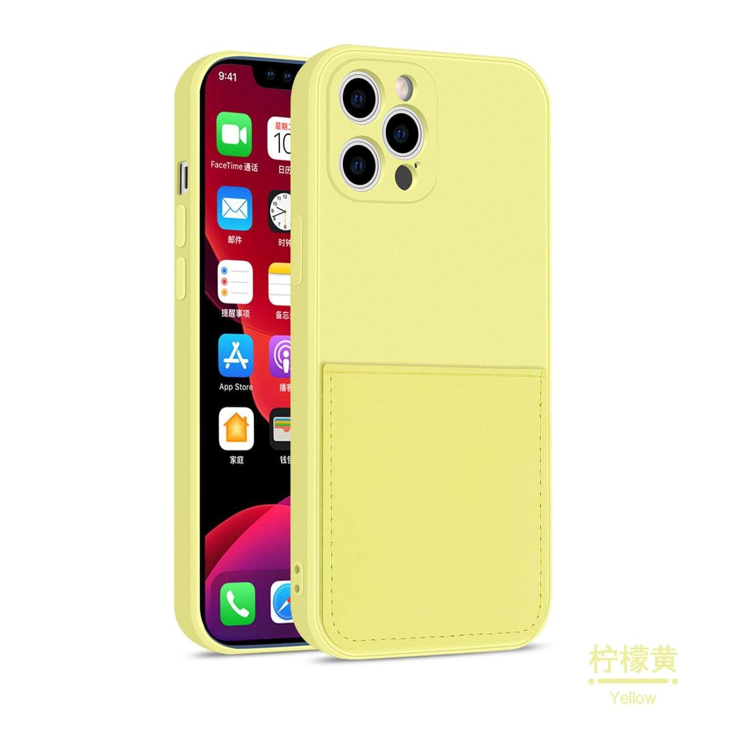 Casebuddy for iPhone 14 / TU5 iPhone 14 Silicone Card Holder Wallet